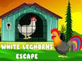 Peli White Leghorns Escape