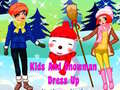 Peli Kids and Snowman Dress Up