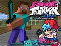 Peli Friday Night Funkin' VS Steve from Minecraft