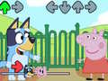 Peli FNF: Bluey VS Peppa Pig