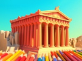 Peli Coloring Book: Parthenon Temple