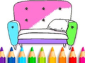 Peli Coloring Book: House Decoration