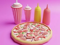 Peli Coloring Book: Pizza