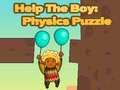 Peli Help The Boy: Physics Puzzle