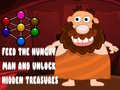 Peli Feed the hungry man and unlock hidden treasures