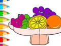 Peli Coloring Book: Fruit
