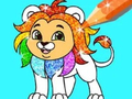 Peli Coloring Book: Lion
