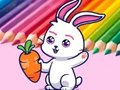 Peli Coloring Book: Rabbit Pull Up Carrot