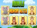 Peli Animals Memory Match