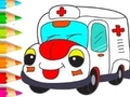 Peli Coloring Book: Ambulance