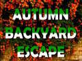 Peli Autumn Backyard Escape 