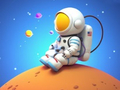 Peli Coloring Book: Spaceman Sitting