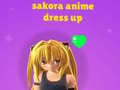 Peli Sakora Anime Dress Up