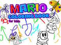 Peli Mario Coloring Book for kids