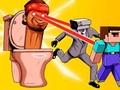 Peli Skibidi Toilet and Nubik Survivors