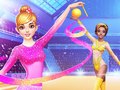 Peli Gymnastics Girls Dress Up Game