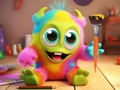 Peli Coloring Book: Monster