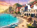 Peli Jigsaw Puzzle: Seaside Town