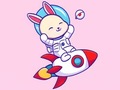 Peli Coloring Book: Rabbit Astronaut