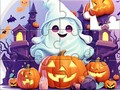 Peli Jigsaw Puzzle: Halloween Cute Ghost