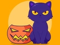 Peli Coloring Book: Halloween Cat
