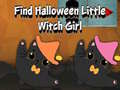 Peli Find Halloween Little Witch Girl