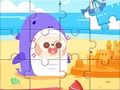 Peli Jigsaw Puzzle: Funny Beach