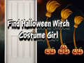 Peli Find Halloween Witch Costume Girl