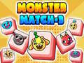 Peli Monster Match-3 