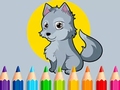 Peli Coloring Book: Wolf