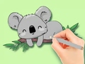 Peli Coloring Book: Two Koalas