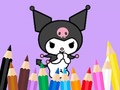 Peli Coloring Book: Kuromi Carries Bag