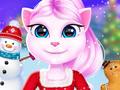 Peli Cat Girl Christmas Decor Game