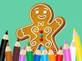 Peli Coloring Book: Gingerbreads
