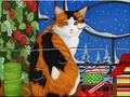 Peli Jigsaw Puzzle: Christmas Cat