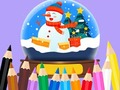 Peli Coloring Book: Christmas Crystal Ball