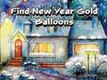Peli Find New Year Gold Balloons