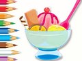 Peli Coloring Book: Ice Cream Sundae