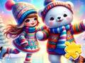 Peli Jigsaw Puzzle: Girl On The Rink