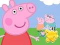 Peli Jigsaw Puzzle: Peppa With Family
