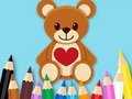 Peli Coloring Book: Toy Bear