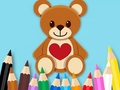 Peli Coloring Book: Toy Bear