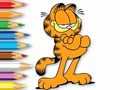 Peli Coloring Book: Garfield Hamburger