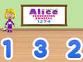 Peli World of Alice  Sequencing Numbers