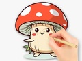 Peli Coloring Book: Mushroom