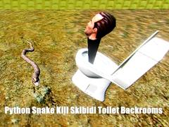 Peli Python Snake Kill Skibidi Toilet Backrooms
