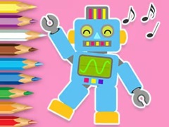 Peli Coloring Book: Robot Dancing