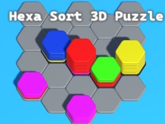 Peli Hexa Sort 3D Puzzle