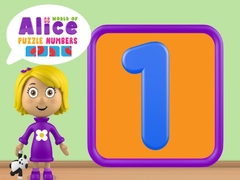 Peli World of Alice Puzzle Numbers