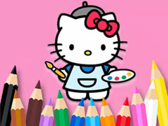 Peli Coloring Book: Hello Kitty Painting